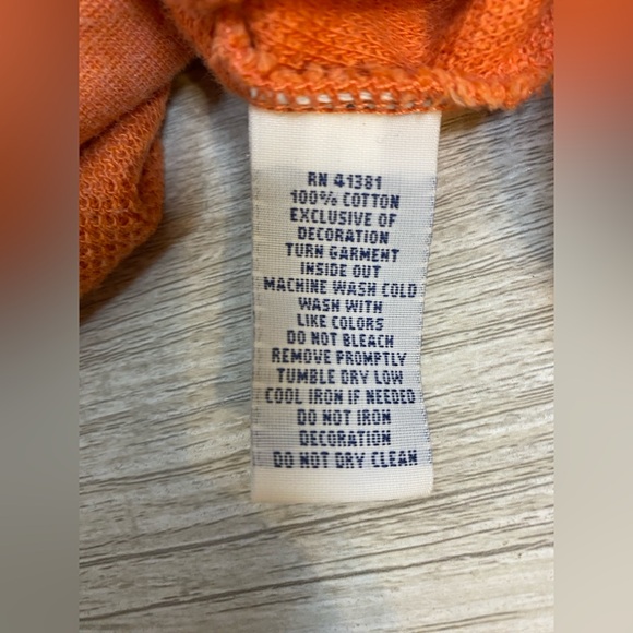 Polo Ralph Lauren Mens 1/4 Zip Sweater Size XL Orange Pony Long Sleeve - Picture 12 of 16